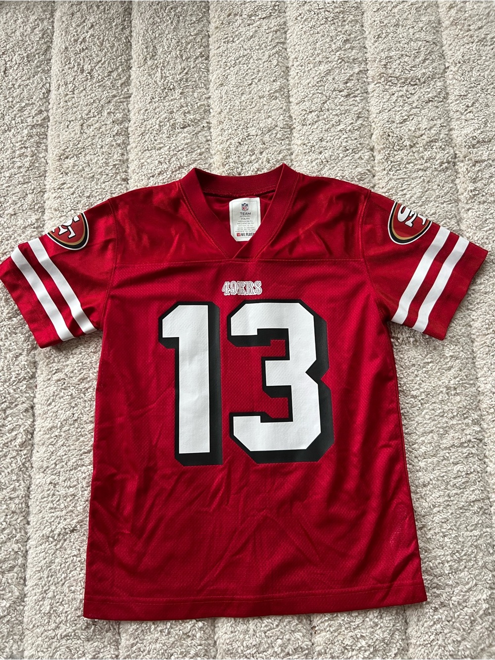 49ers Broke Purdy Jersey Kids size Youth Medium (8-10)